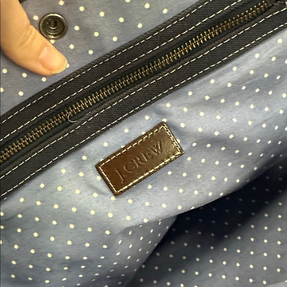 J crew yellow whale embroidered beach tote bag - Picture 5 of 7